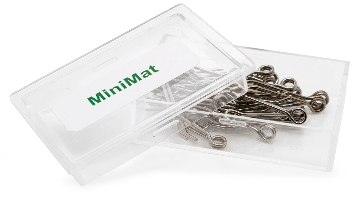 Ressorts de rechange pour brosse MiniMat N° 209550, Ø 0,3 mm, 64 pièces