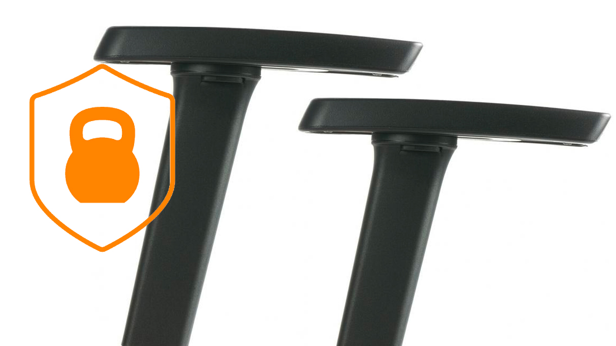 Bimos Accoudoirs 2D pour siège de travail Neon XXL