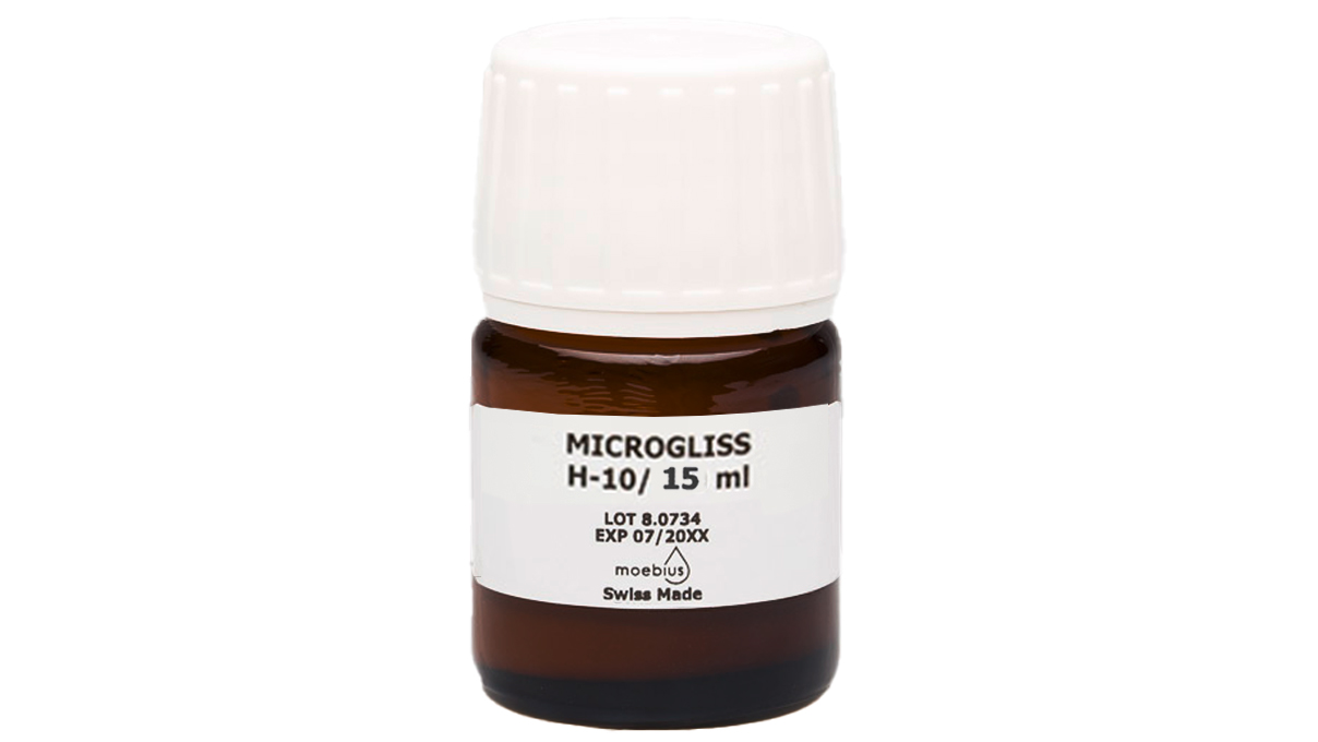 Moebius Microgliss H-10, huile silicone, 15 ml