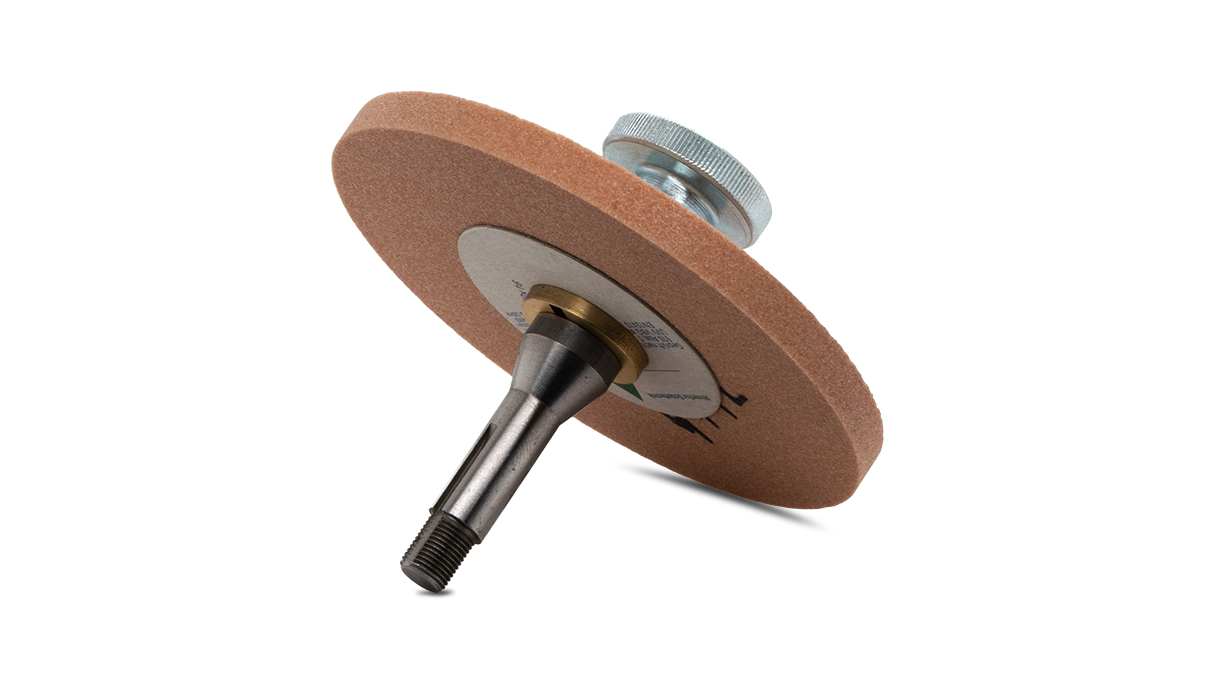 Horia TH 34 Meule mi-fine, avec porte-meule, fixation B8, Ø 80 mm