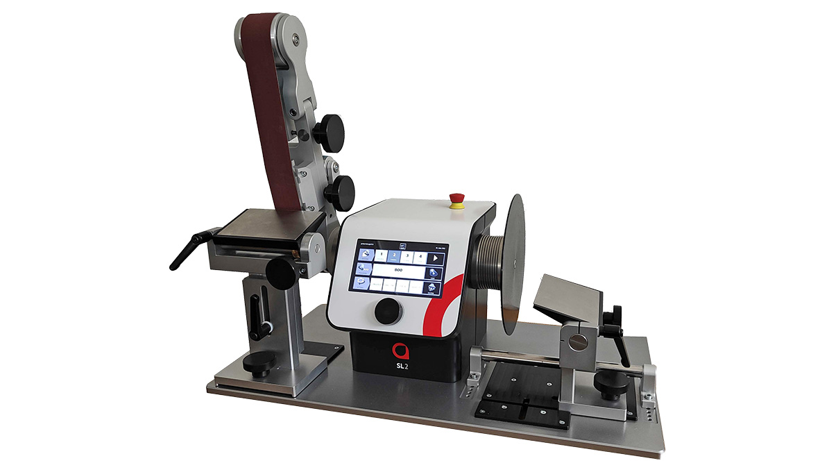 Greiner SL2 Ponceuse à bande avec disque de Lapidier, 230V