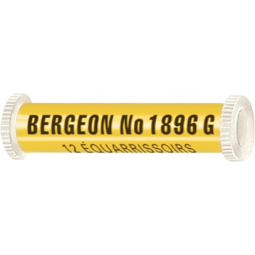 Bergeon 1896-G Assortiment de 12 équarissoirs à pivots, Ø 0,3 - 0,05 mm