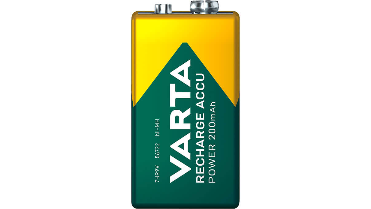 Varta 9V bloc Recharge Accu Power 200 mAh