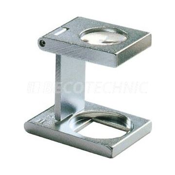 Eschenbach Compte-fils de précision en métal, bi-convexes, 12x, Ø 12,6 mm