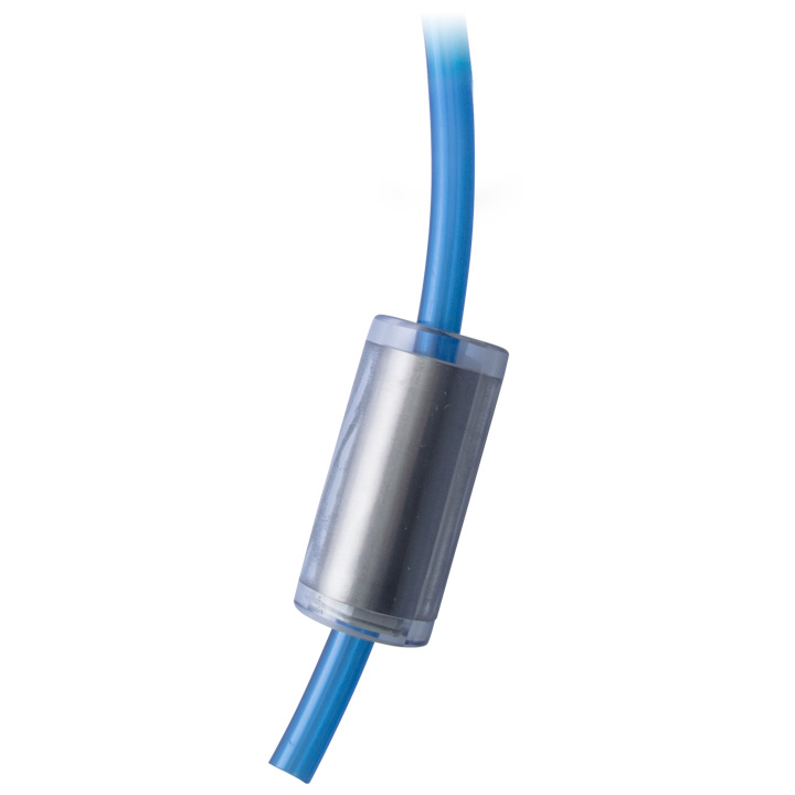 Contre-poid en acier inox pour tuyau d'air comprimé Ø 10 mm Contre-poid en acier inox pour tuyau d'air comprimé Ø 10 mm