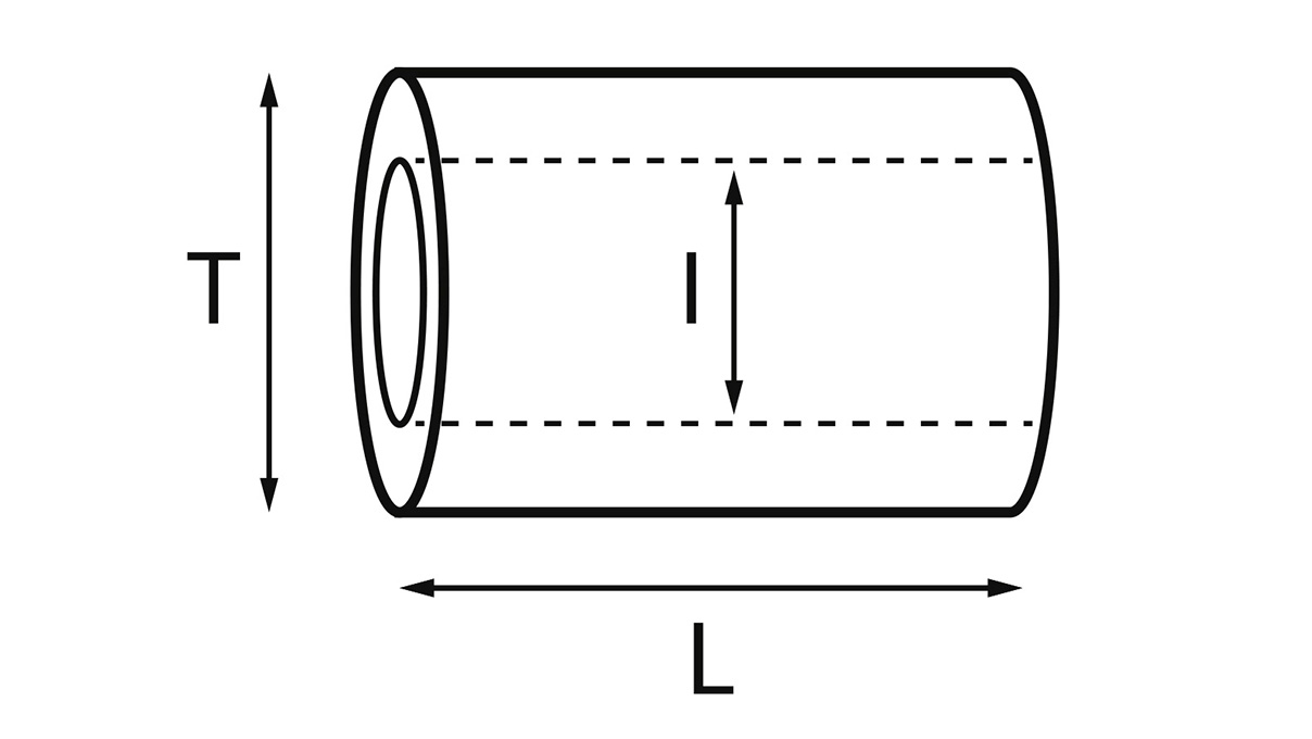 Assortiment de 50 tubes de boîte avec tube de 1,8 mm, pour montres étanches