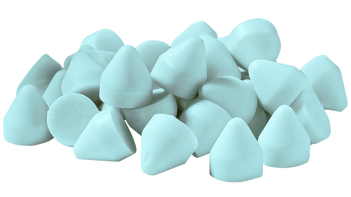 Abrasive KM 10 (cône) en plastique, fine, 5 kg