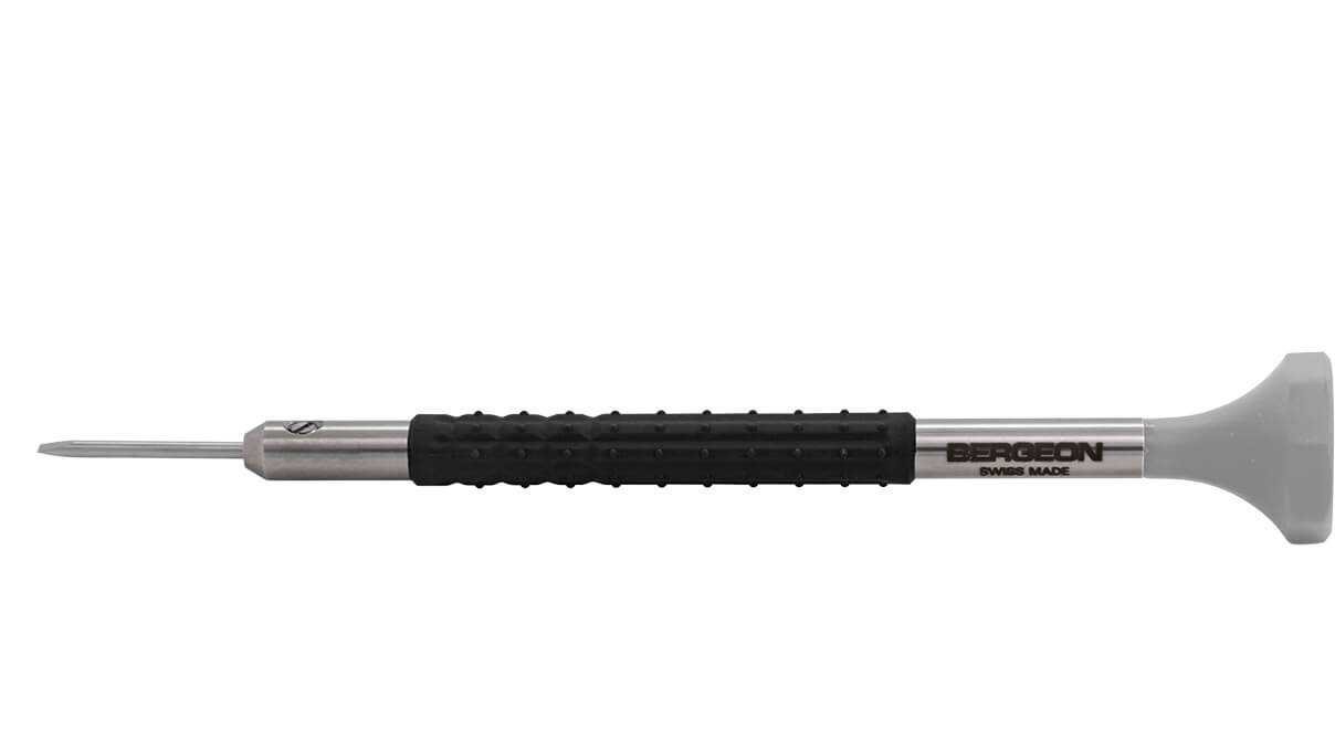 Bergeon 6899-140 tournevis, mèche 1,4 mm, gris