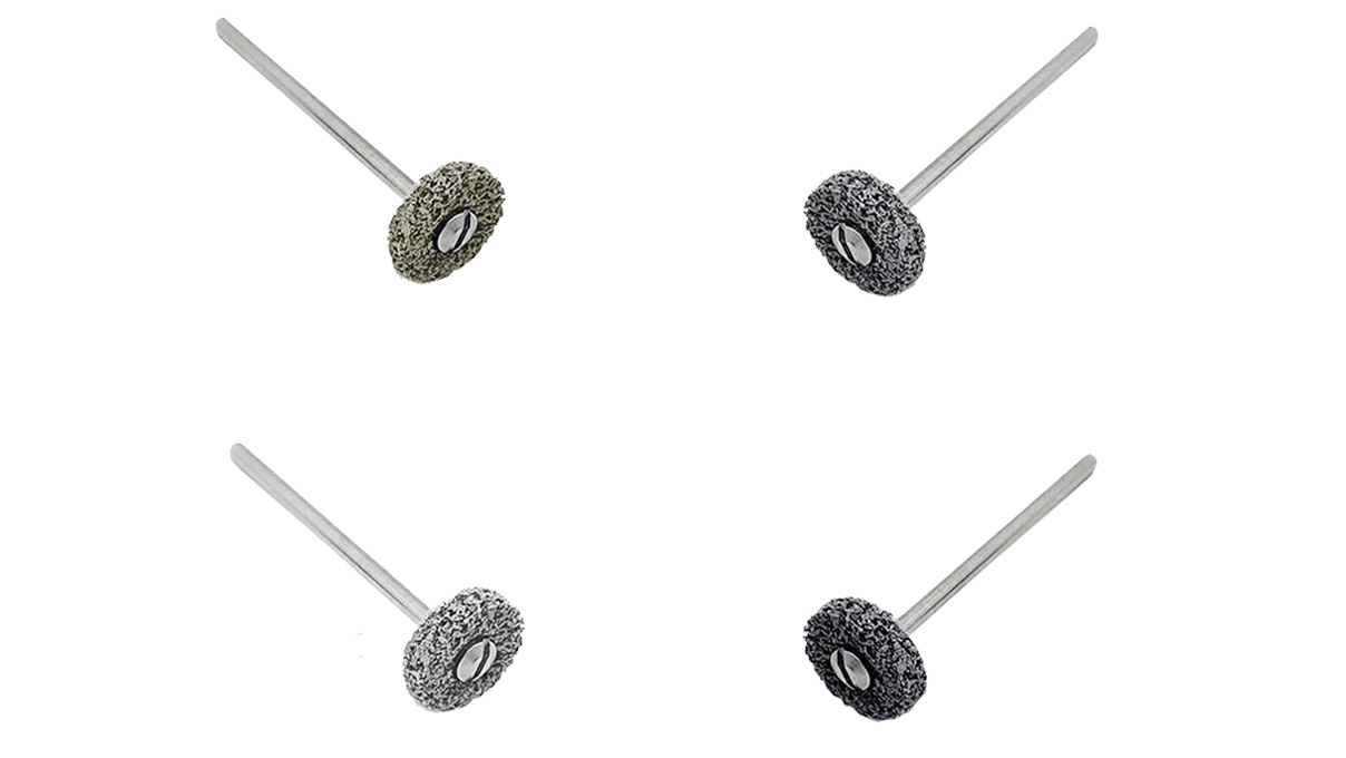Jooltool Thin Mini Scratch Erasers, gros à très fin, Ø 19 mm, 4 pièces