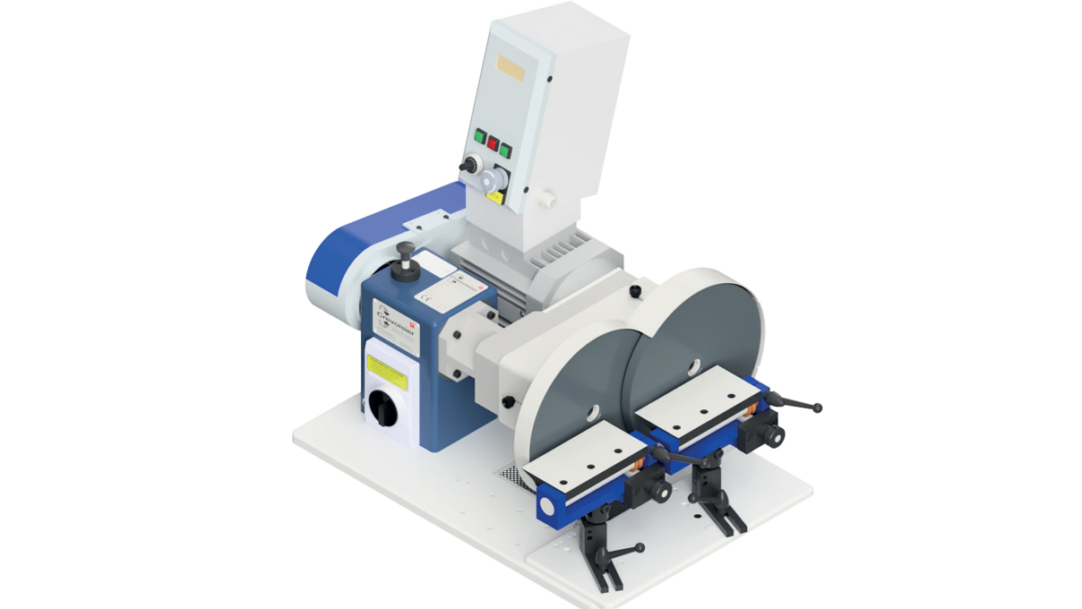 Crevoisier C501 : Machine universelle de terminaison (M8) à fixer sur l'établi (400 V), basse vitesse