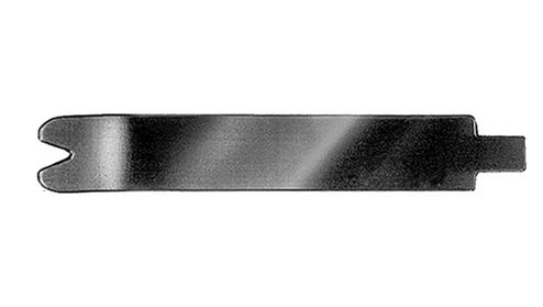 Bergeon 6111-E pointes de rechange pour outil à barrettes à ressort, forme spatule, 10 pièces