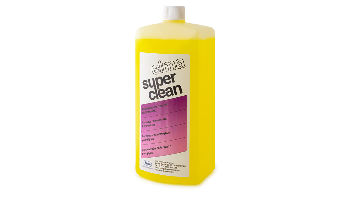 Elma Super Clean solution de nettoyage pour bijouterie,  1 l