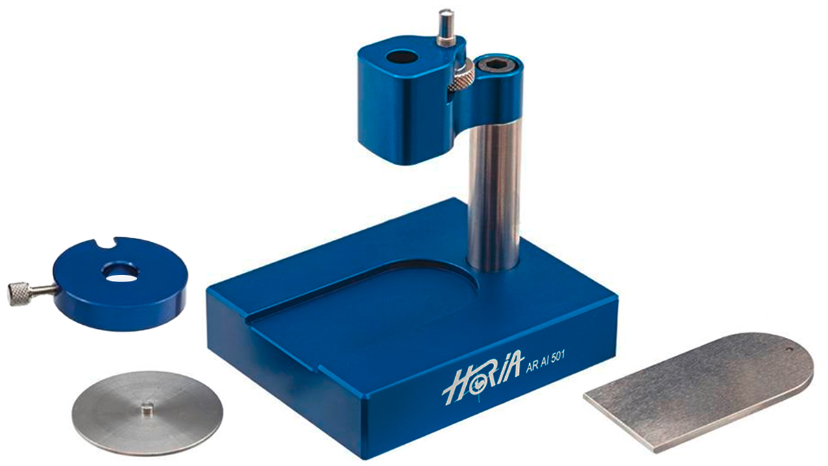 Horia AR AI 501 Dispositif de levée d'aiguille pour outils AR AI, jusqu'à Ø 31 mm Support de mouvement,
livré avec 2 plaques de base y butée, sans broche