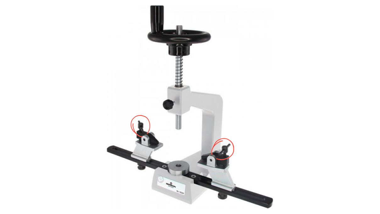 Bergeon 84316 Chiens de rechange (vis à broche), M5 x 25, 2 pièces pour Potence Bergeon 16200