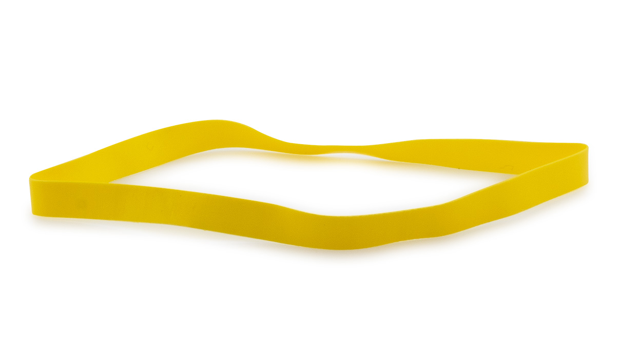 Elastique jaune Ø 100 mm, 1000 pièces