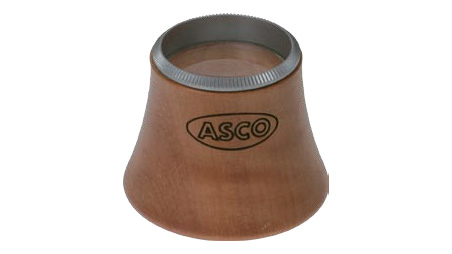 Asco Loupe d'horloger, Élargissement 4x, Bois de poirier