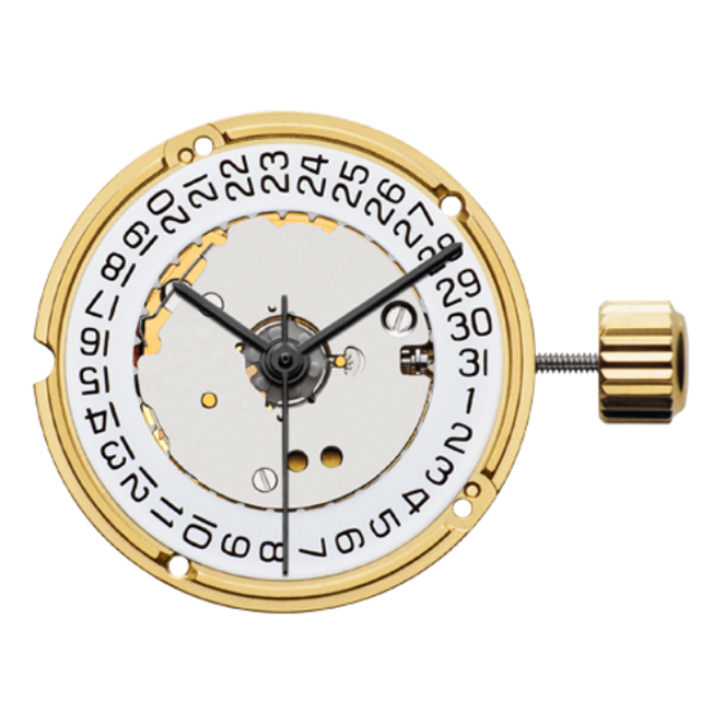 Mvt. ETA F04.412 SH1 8 3/4''' DATE3 SC Quartz (362 | SR721SW) - PreciDrive - HeavyDrive