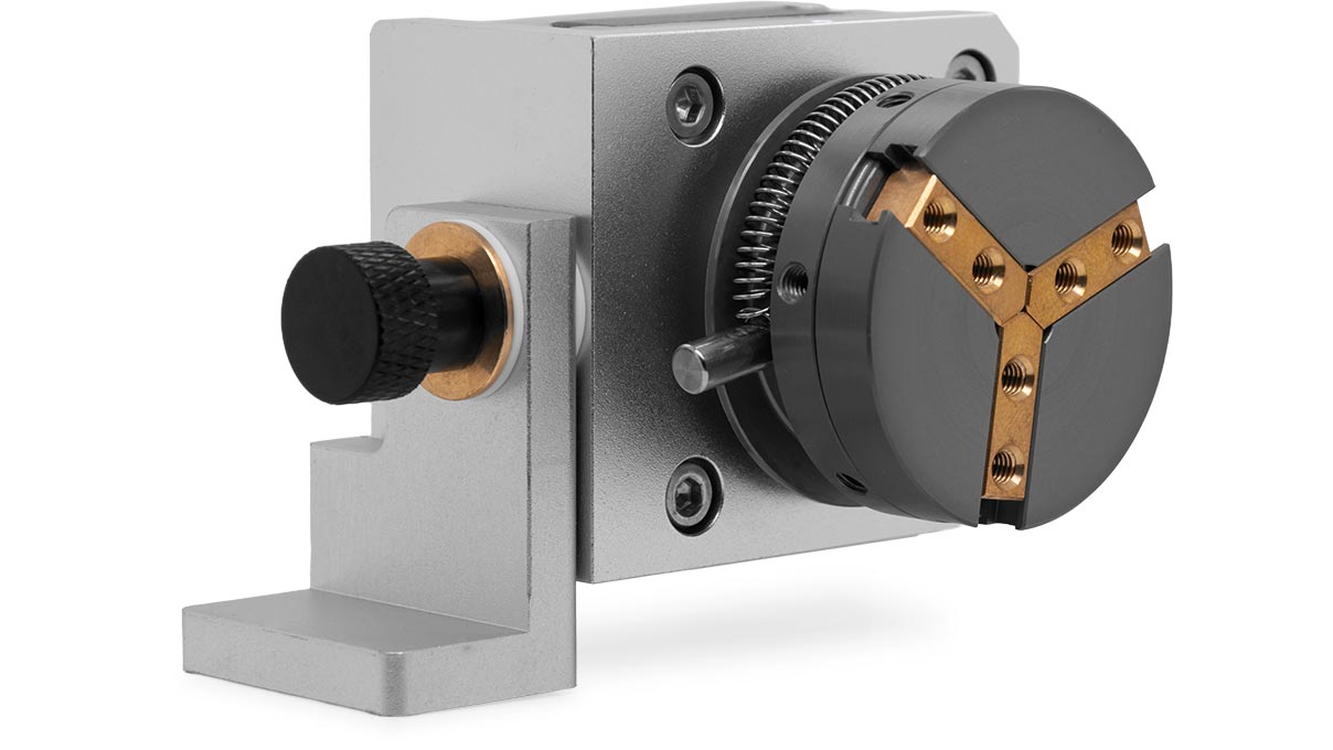 Axe de rotation pour la gravure d'anneaux pour le système laser de gravure SLC Mini