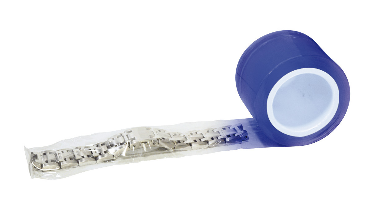 Bergeon 7064-080-T070-200 film de protection, PVC, antistatique, 200 m x 80 mm, épaisseur 0,07 mm