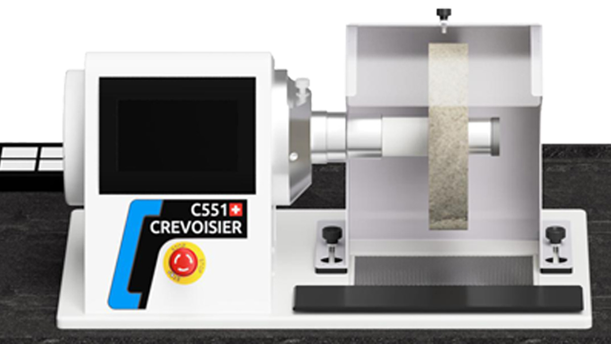 Crevoisier C551 (M12) sur établi S-Line Compact sans rebord de table, aspiration incluse, plateau couleur
ardoise, bloc d'alimentation en bas (400 V) Crevoisier C551 (M12) avec établi S-Line Short, sans encadrement, aspiration incluse, plateau couleur
ardoise, bloc d'alimentation en bas (400 V)