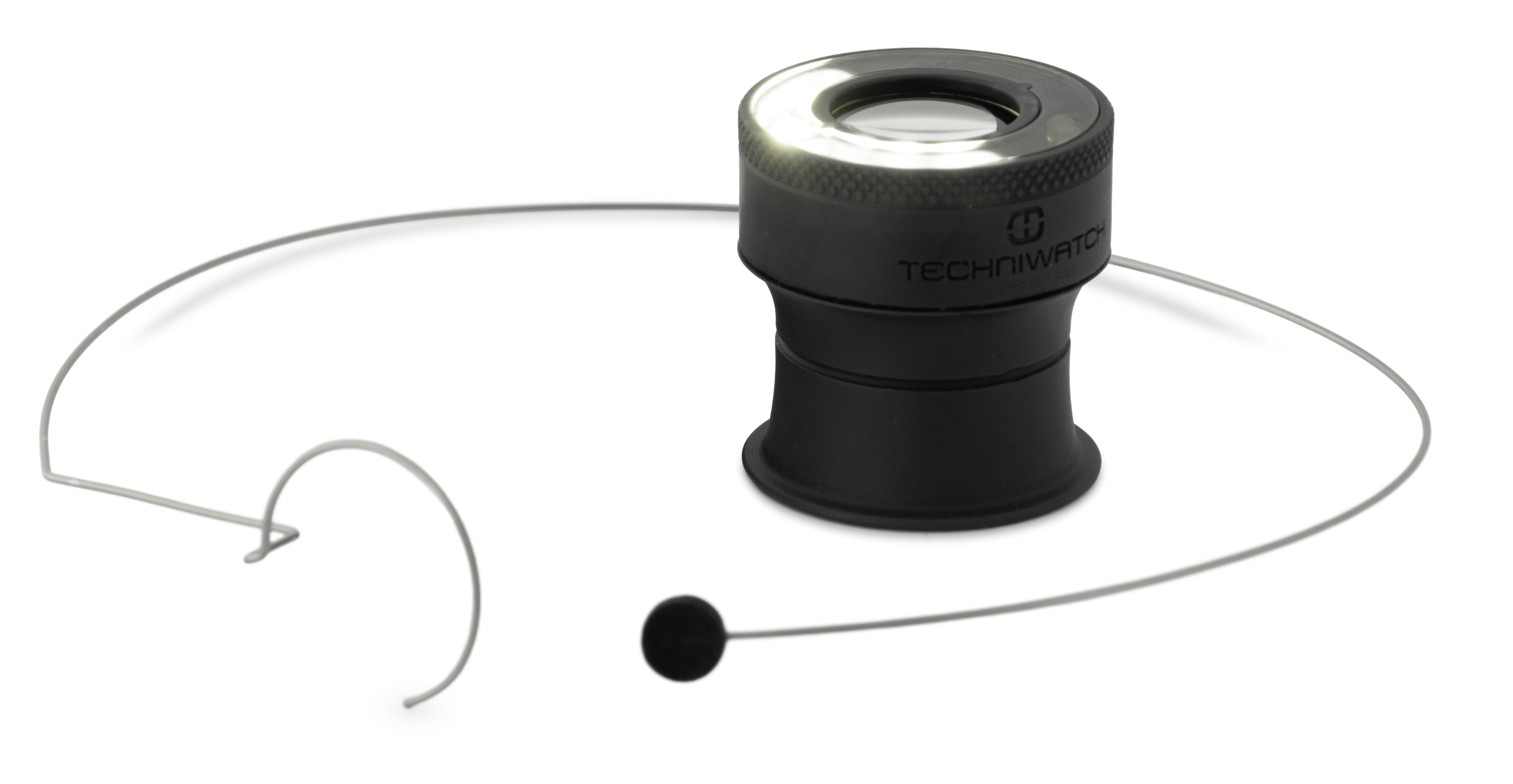 Loupe PureVision, grossissement 4x, avec station de recharge et câble de recharge