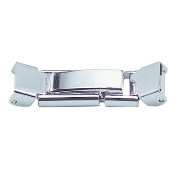 Fermoirs rhodiné 12,0 mm