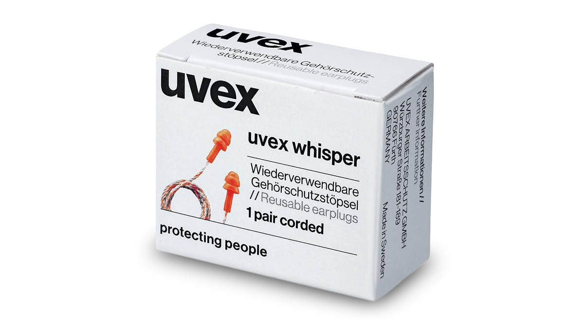 Bouchons d'oreille réutilisables avec cordon, SNR 22 dB, 50 paires