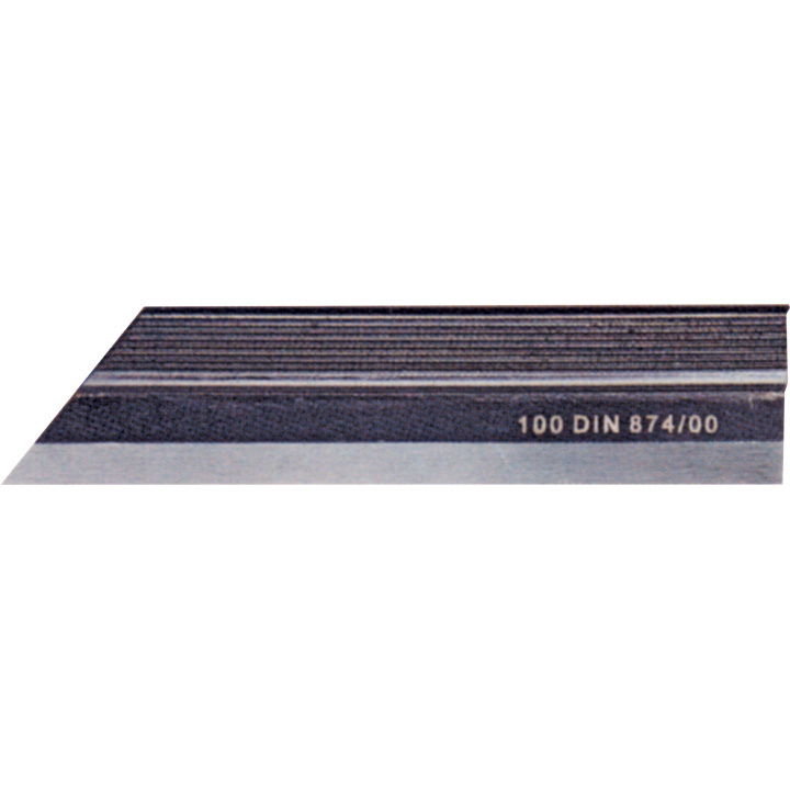 Règle de précision DIN 874/0 dans un étui 200 mm
