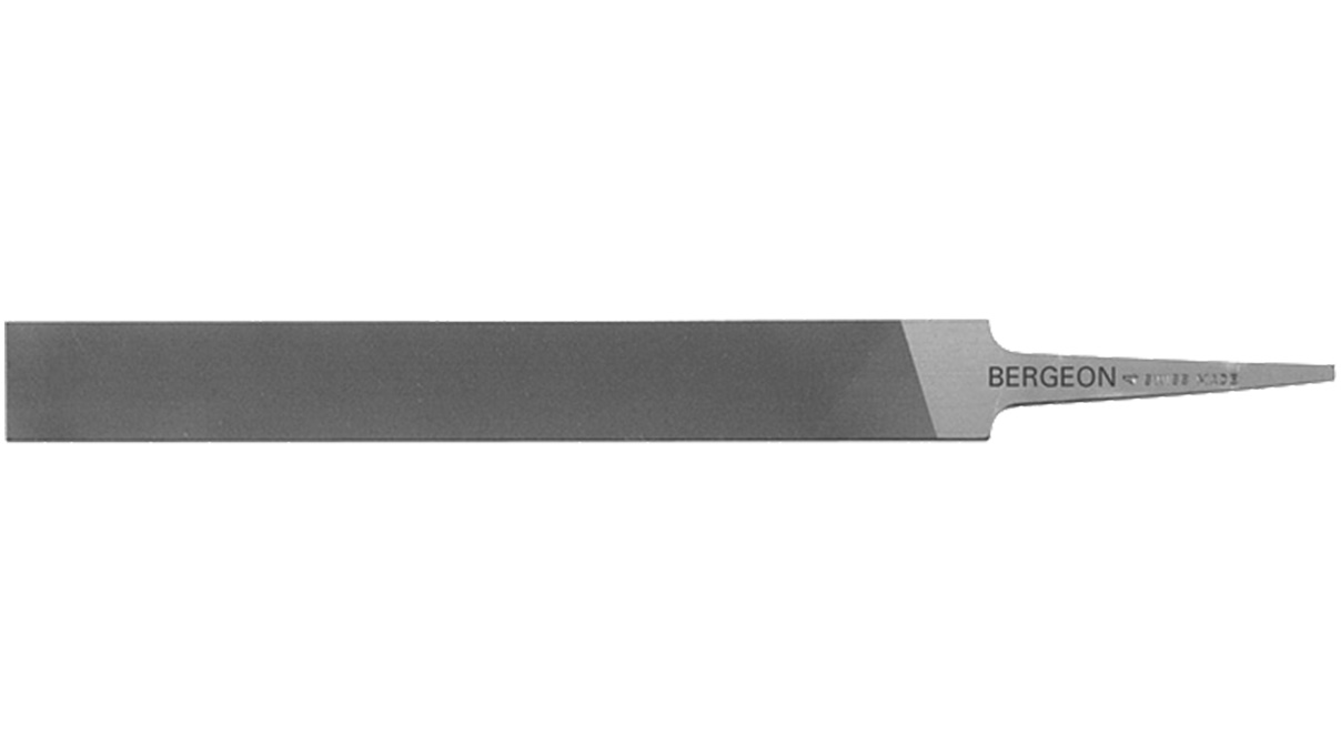 Bergeon 500-1163 lime de précision, carrelette, 200 mm, taille 0