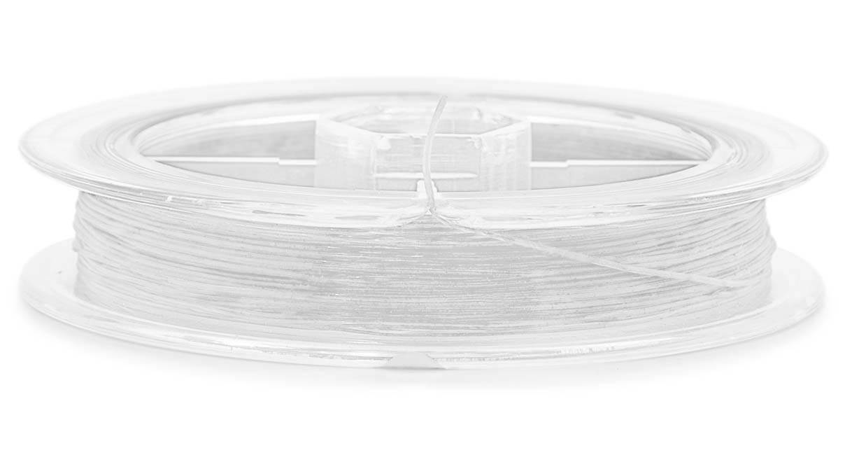 Griffin Jewelry Elastic Cord, fil élastique, transparent, Ø 0,5 mm, 25 m