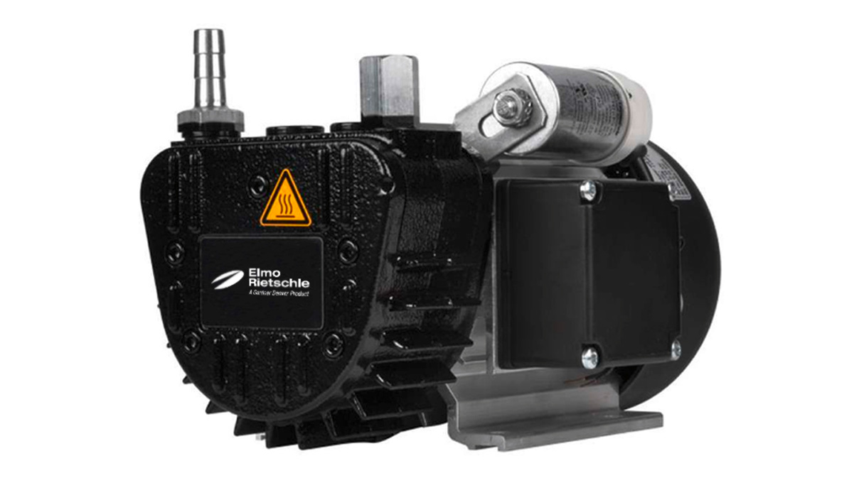 V-VTE 10 Pompe à vide à palettes, fonctionnement à sec, 115 V