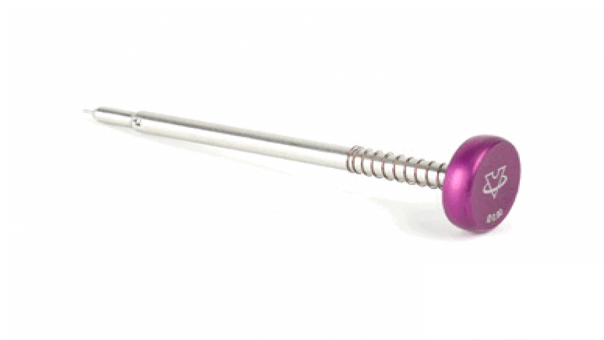 Brosche für VOH Pavix Extra, violett, Ø 0,9 mm