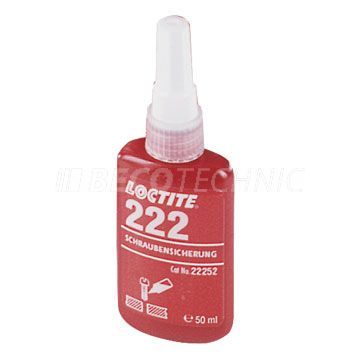 Loctite 222 freinage des filetages, 50 ml