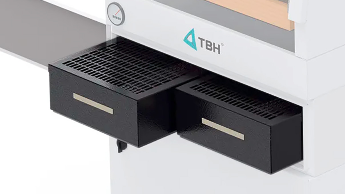 TBH Aktivkohlefilter in Metallkassette für Absaugkabinett DT 100