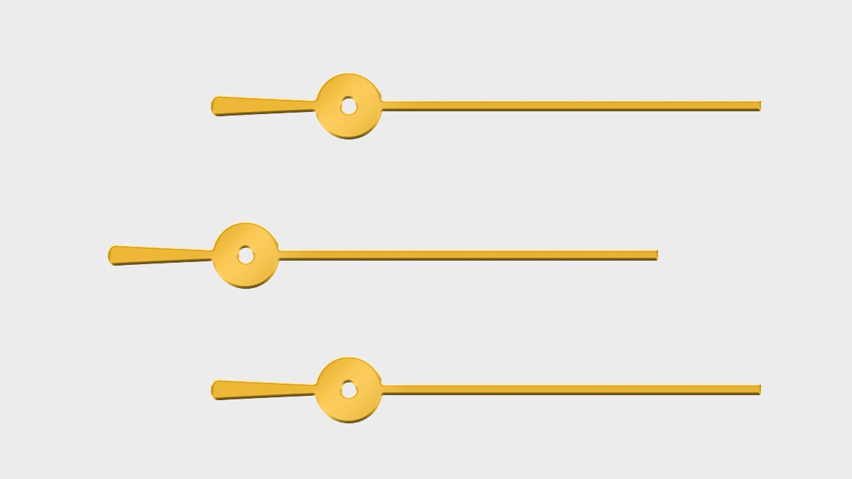 Aiguille des secondes – Centre