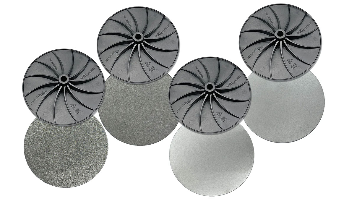 Jooltool Set de disques diamantés professionnels set, 4 pièces