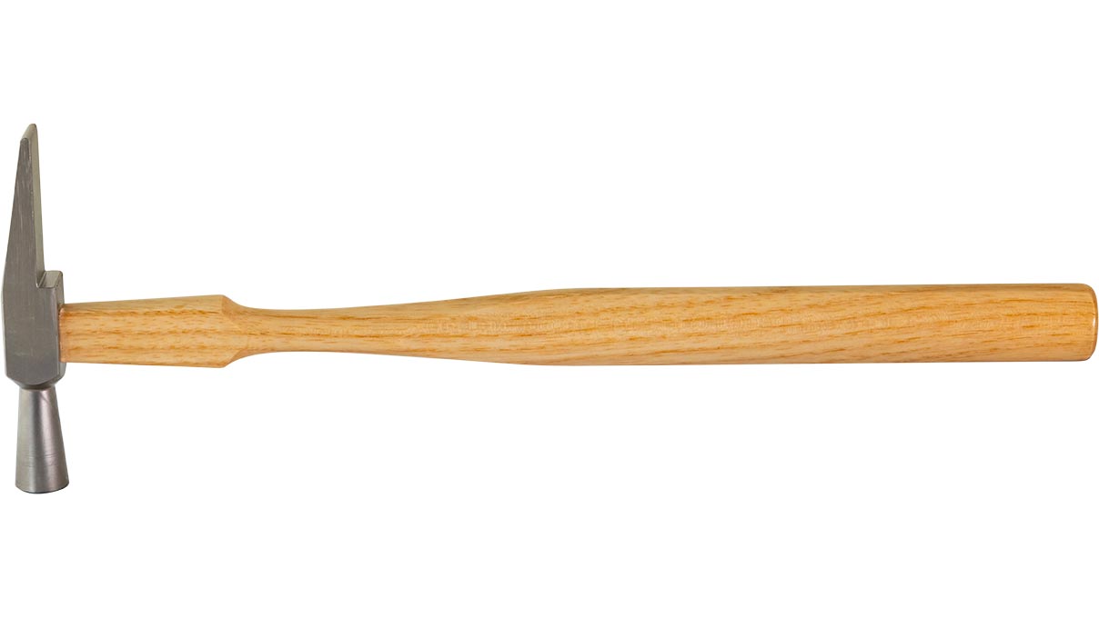 Marteau d'horloger, 40 g, tête en acier, 60 mm, longueur 200 mm