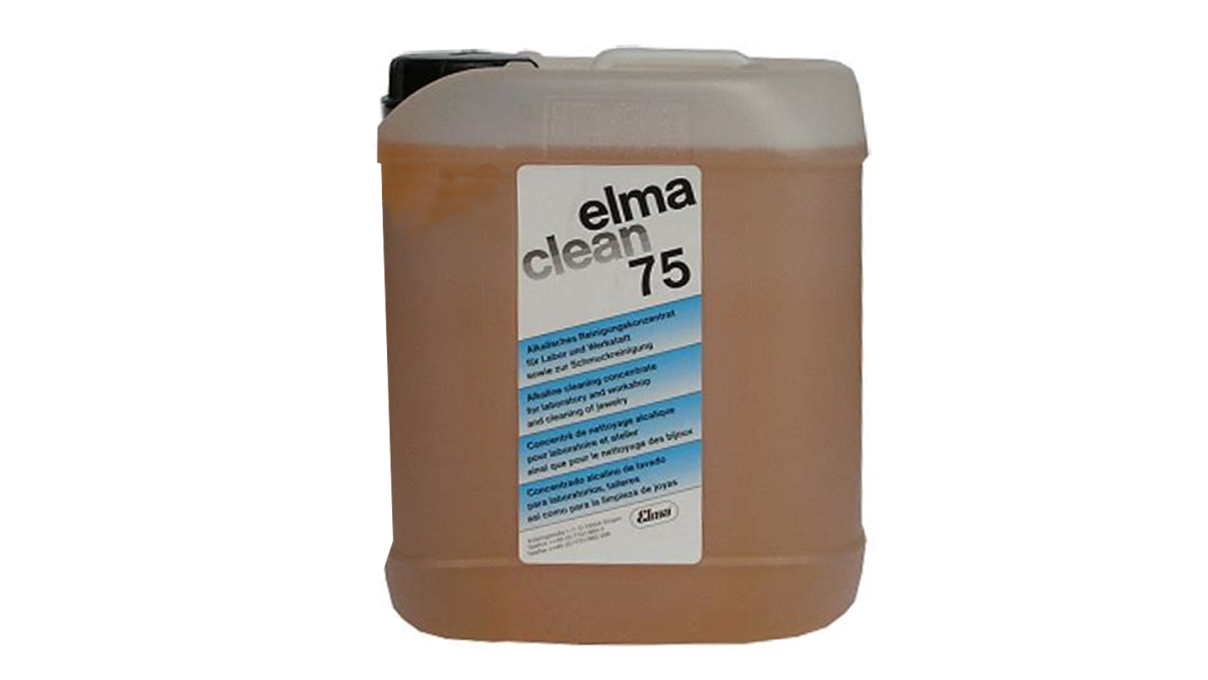 Elma Clean 75, concentré, avec ammoniaque, pour la bijouterie, 25 l