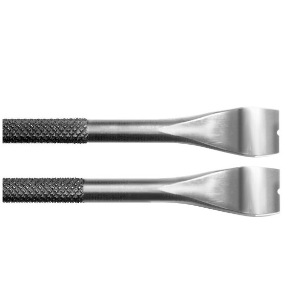 Bergeon 30012 paire de leviers pour aiguilles, longueur 105 mm, largeur 9 mm