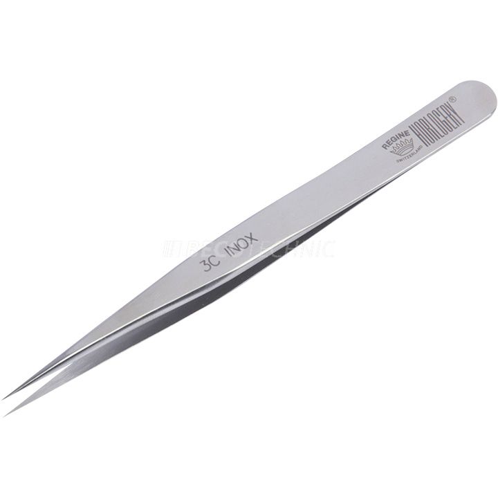 Regine Horlogery Brucelles 3C en Inox, fines, 110 mm