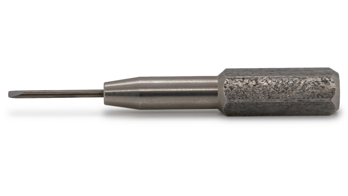 Mèche de tournevis, Ø 1,2 mm, avec embout hexagonal 1/4"