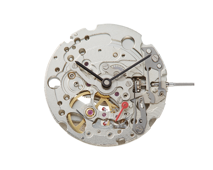 Mvt. Miyota 82S5 11 1/2''' SS SKELETON MECH AUT