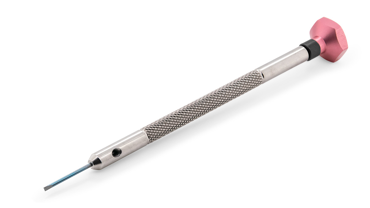 VOH tournevis, mèche 0,9 mm, rose