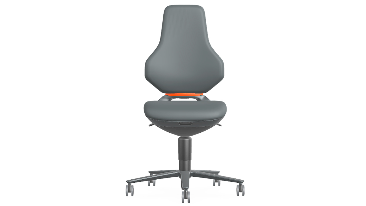 Bimos Elément de rembourrage Skintec ESD pour siège de travail Texon, noir