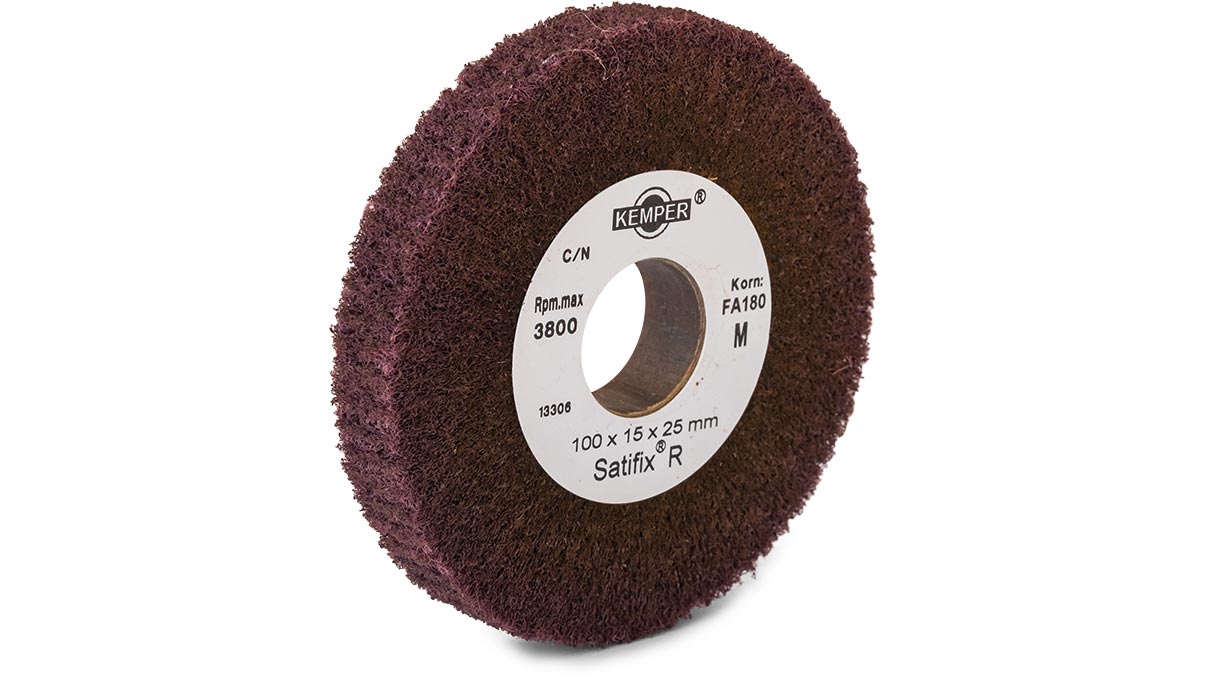 Satifix R FA180 M Rouleau de satinage, Ø 100 x 15 x 25 mm