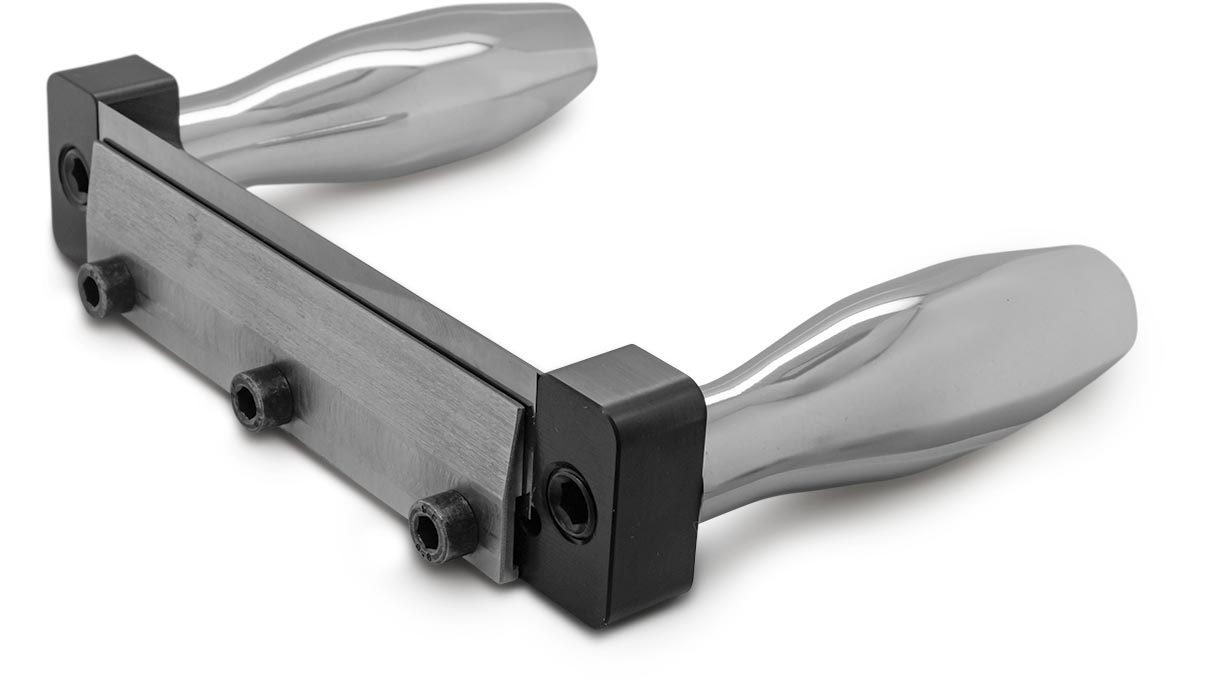 Lame pour nettoyer les disques de polissage, version Pro avec lame en carbure de tungstène interchangeable