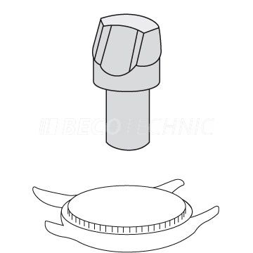 Aqua Fix mâchoires pour les fonds de boîte avec rainures / dents