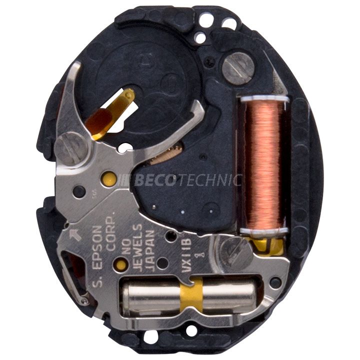 Mvt. Shiojiri (Seiko SII/Epson) VX11 5 1/2 x 6 3/4''' SC Quartz (379 | SR521SW)