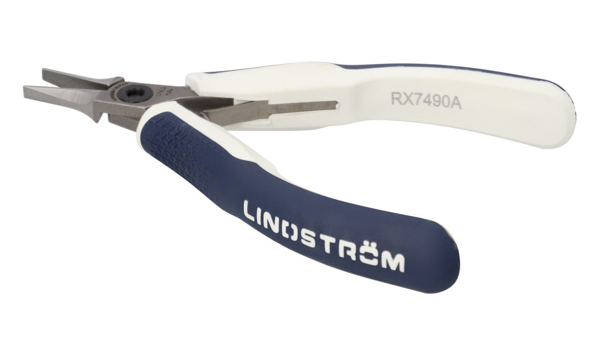 Lindström RX7490A Pince plate de précision, longueur 146,5 mm