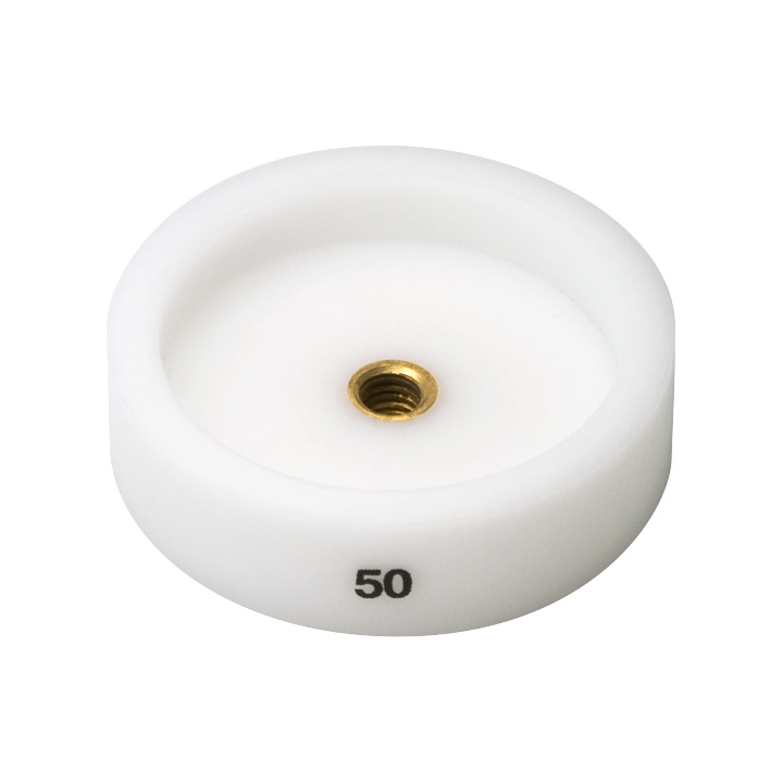 Tasseaux Delrin ronds Gr. 50